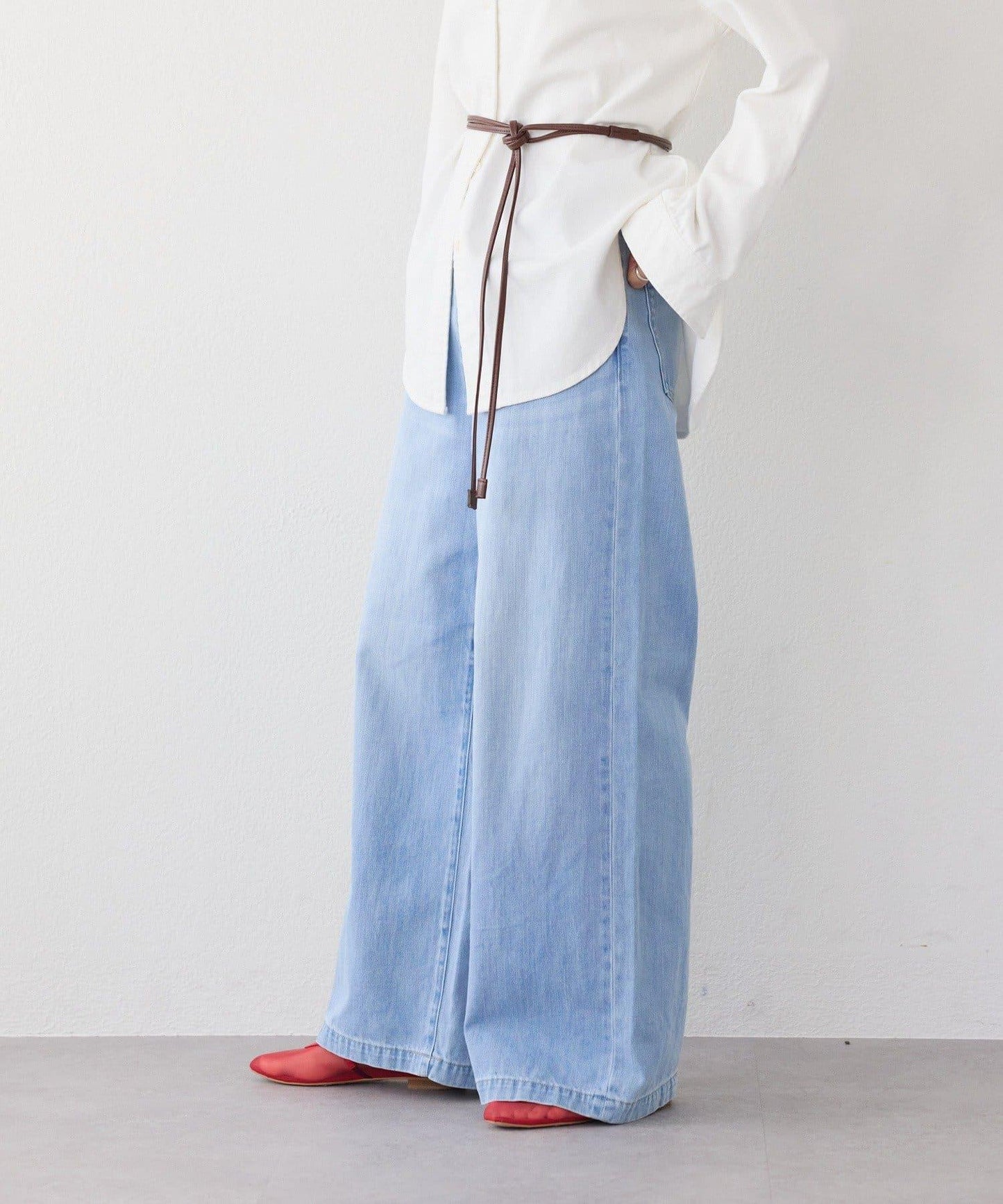 【RIMH】簡約寬鬆牛仔褲/預計1月下旬發貨