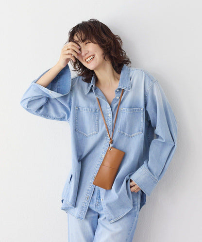 【RIMH】肩墊長款襯衫/預計1月下旬發貨