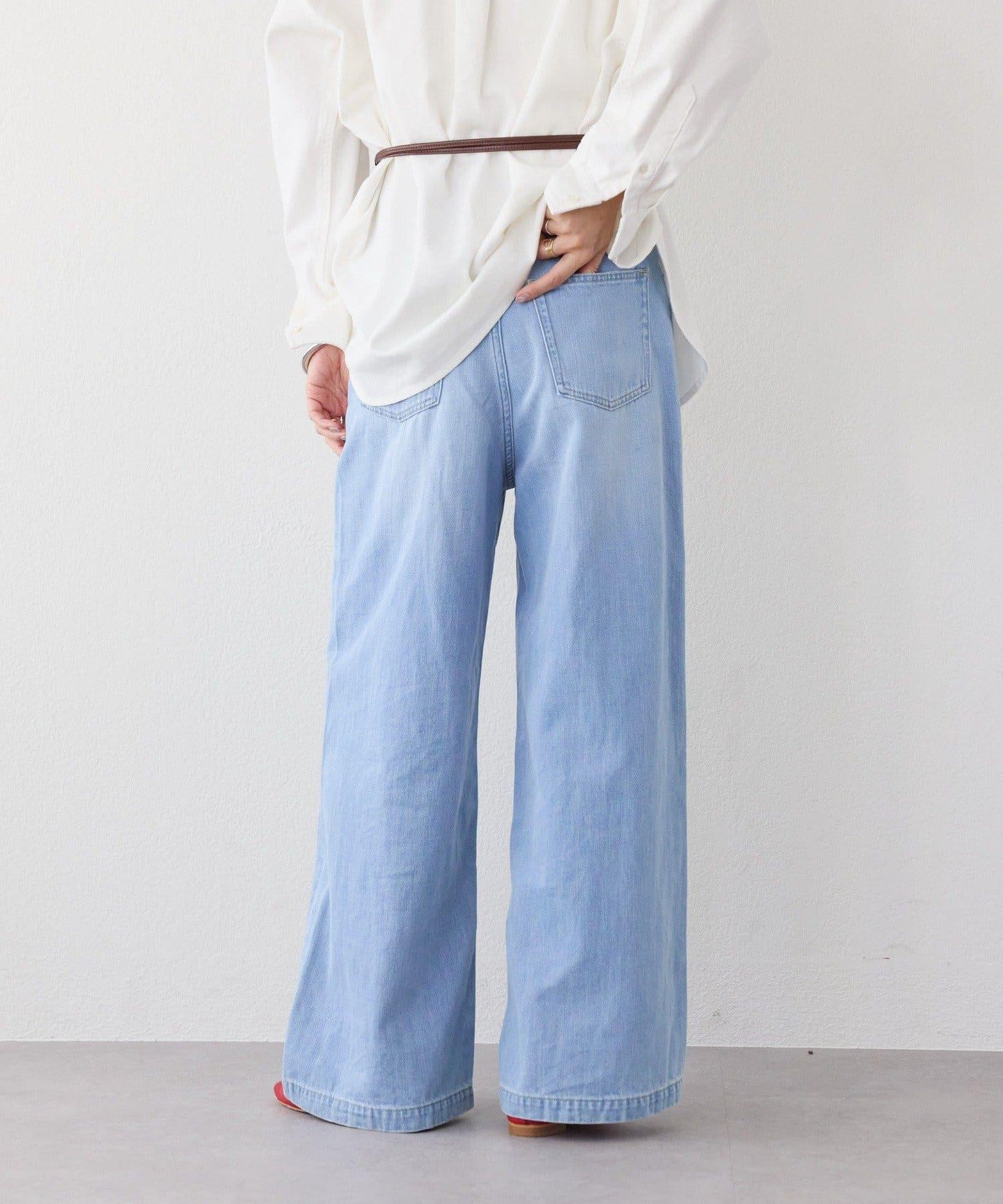 【RIMH】簡約寬鬆牛仔褲/預計1月下旬發貨