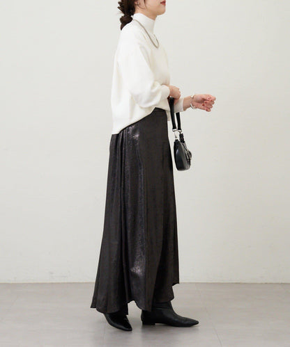 全針高領針織衫