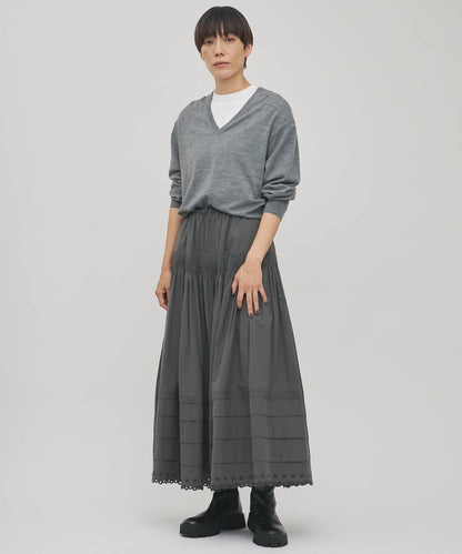 【GEMINI】高密度V領針織套頭衫