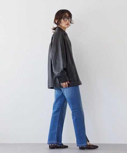 【RIMH】剪裁牛仔褲/預計1月下旬發貨