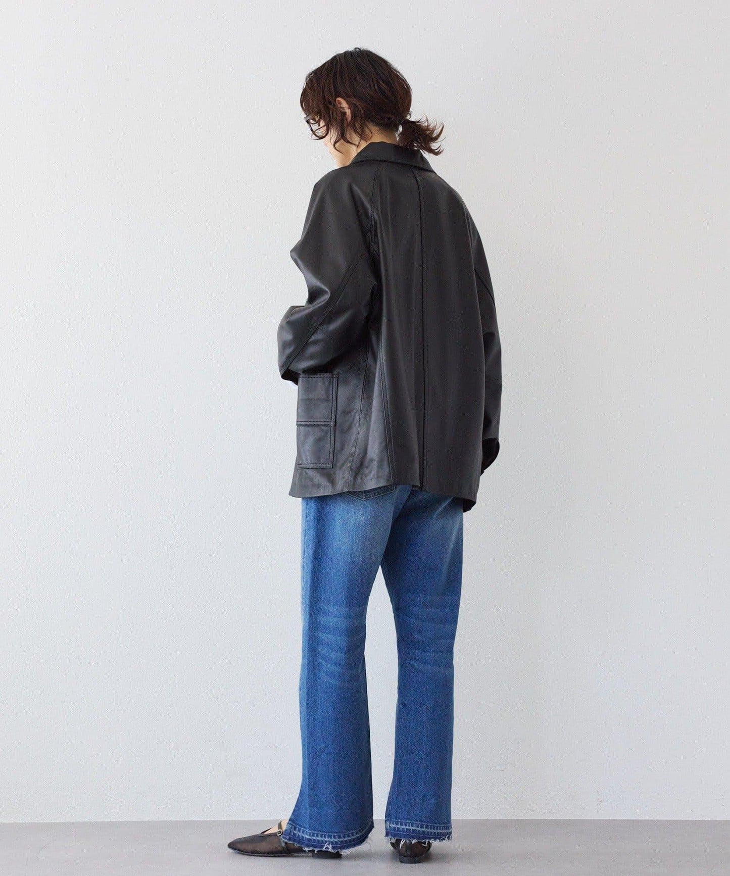 【RIMH】剪裁牛仔褲/預計1月下旬發貨