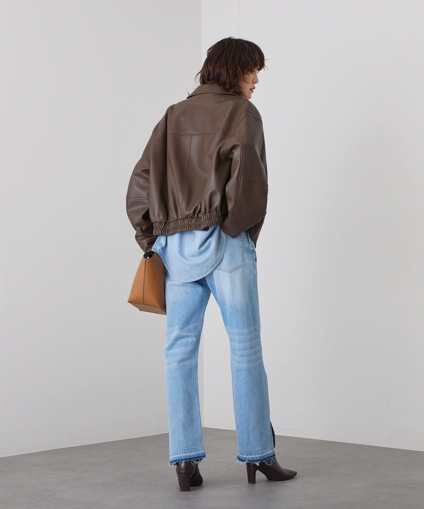 【RIMH】剪裁牛仔褲/預計1月下旬發貨