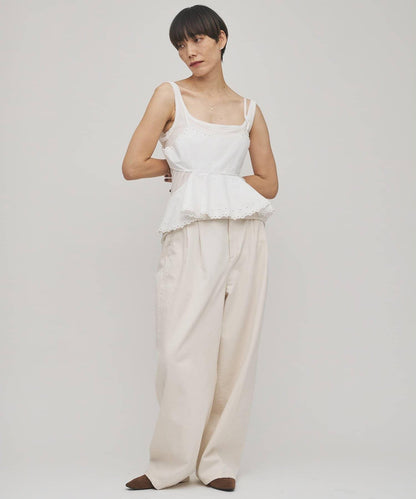 【GEMINI】波浪邊吊帶背心