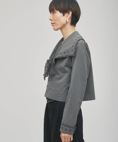 【GEMINI】波浪邊襯衫