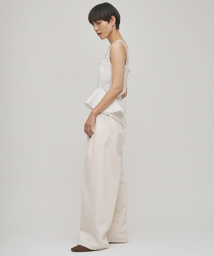 【GEMINI】波浪邊吊帶背心