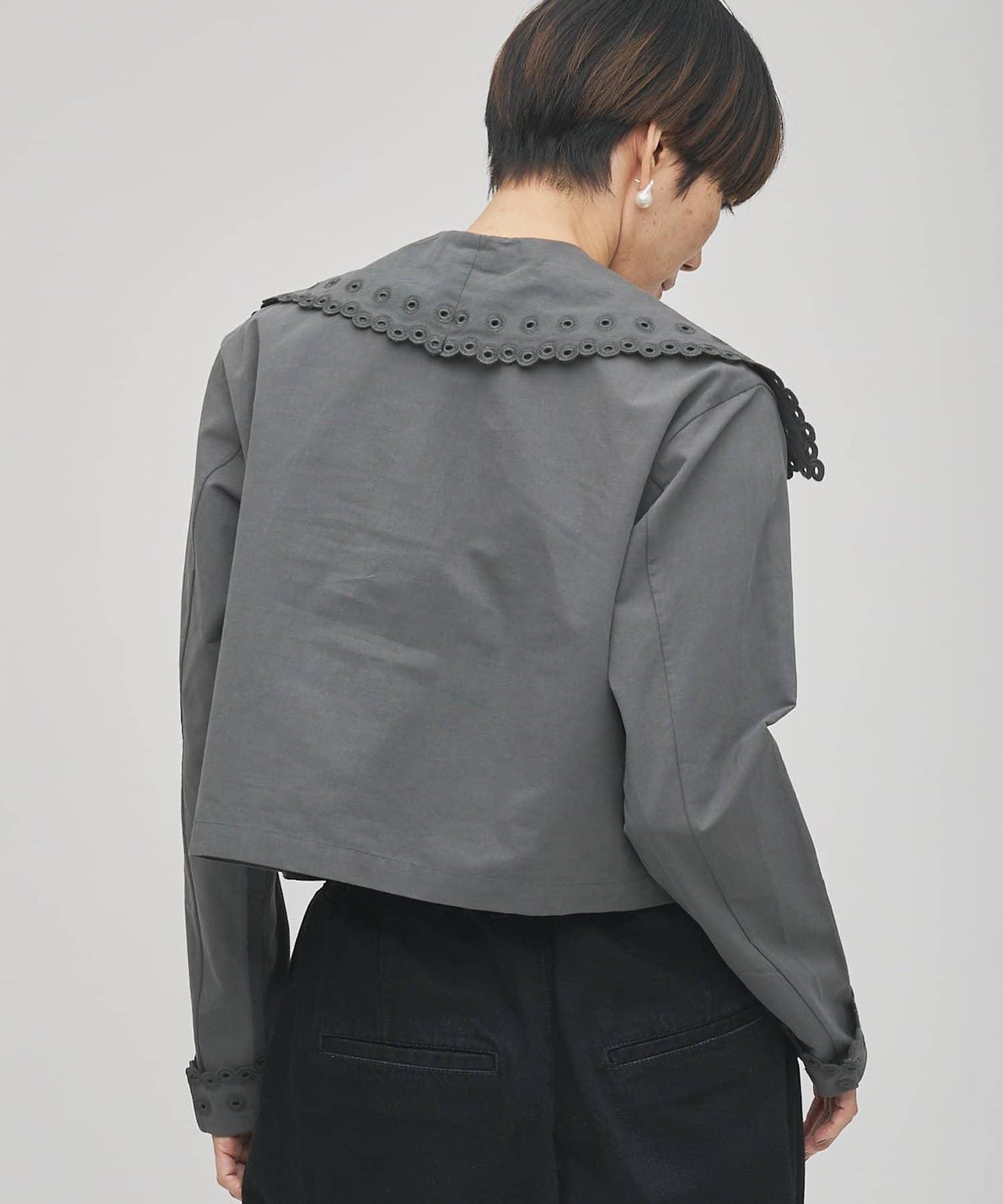 【GEMINI】波浪邊襯衫