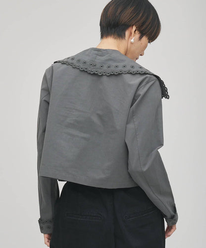 【GEMINI】波浪邊襯衫