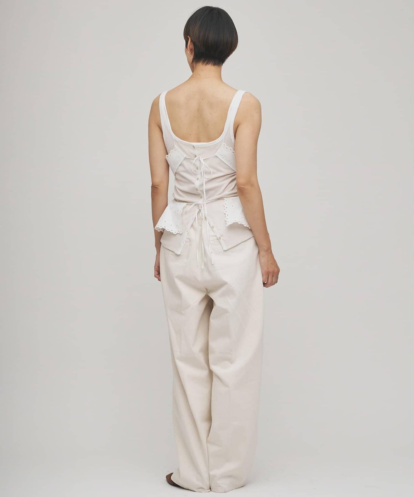 【GEMINI】波浪邊吊帶背心