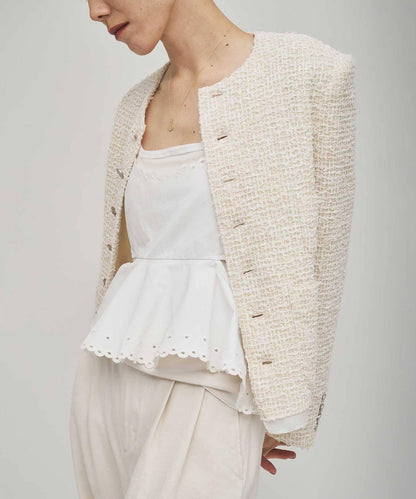 【GEMINI】波浪邊吊帶背心