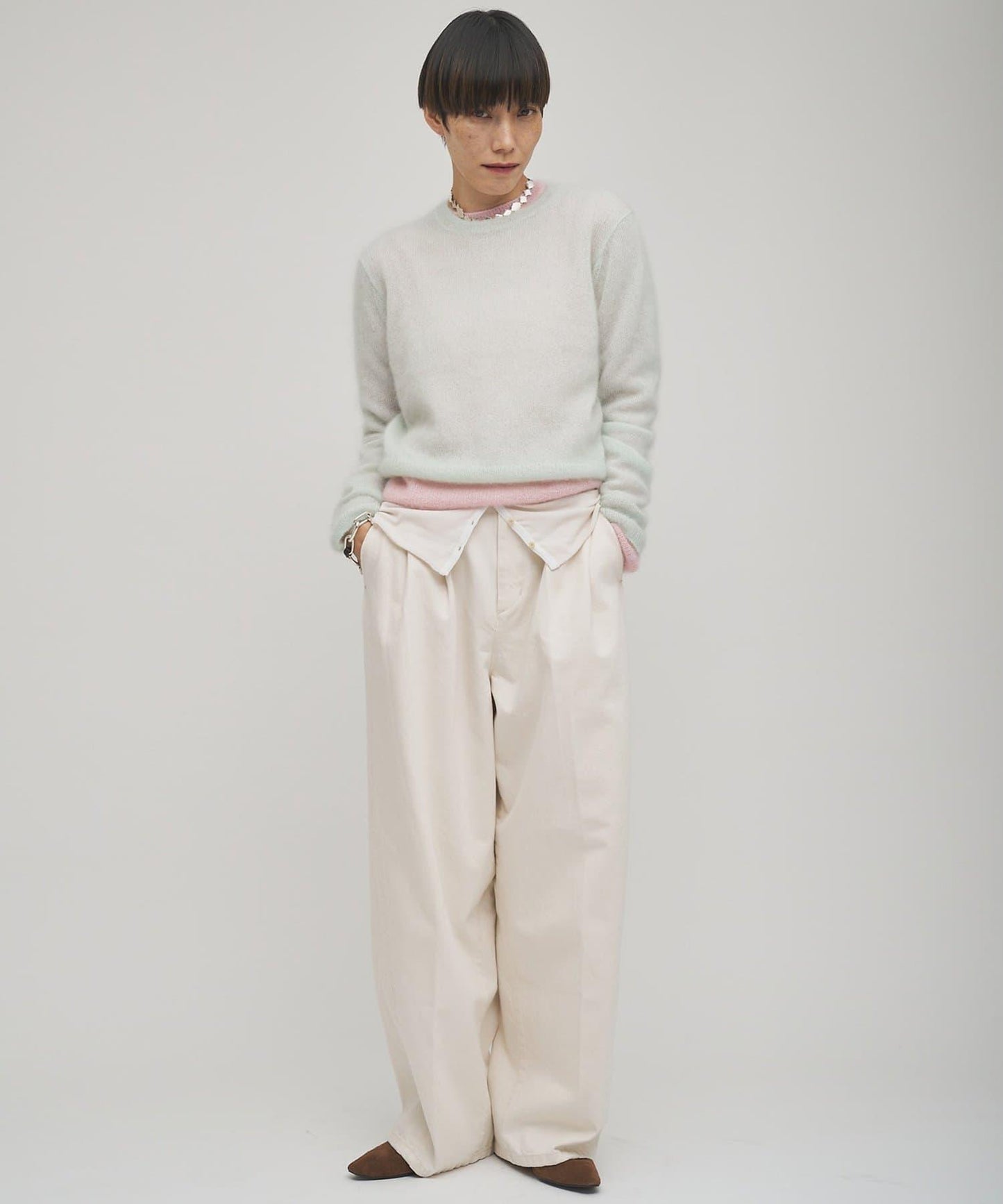 【GEMINI】馬海毛套頭毛衣