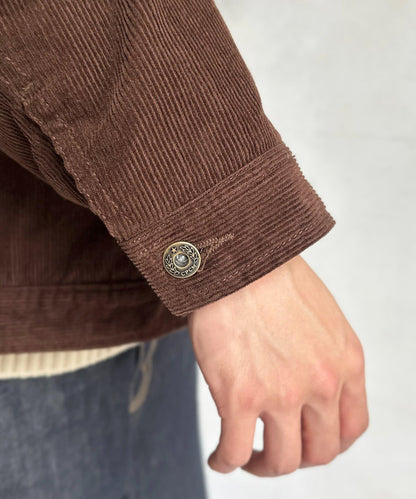 夾棉燈芯絨卡車司機夾克