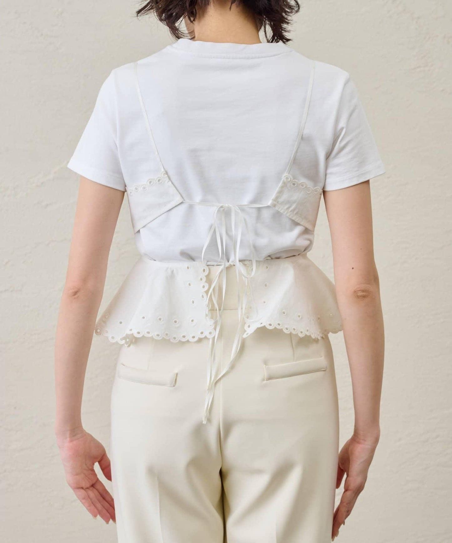 【GEMINI】波浪邊吊帶背心