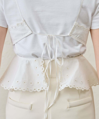 【GEMINI】波浪邊吊帶背心