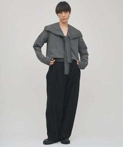 【GEMINI】波浪邊襯衫