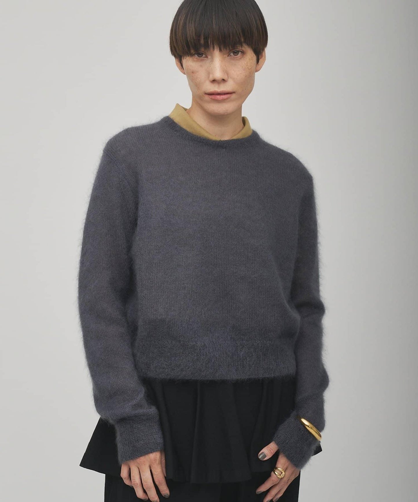 【GEMINI】馬海毛套頭毛衣