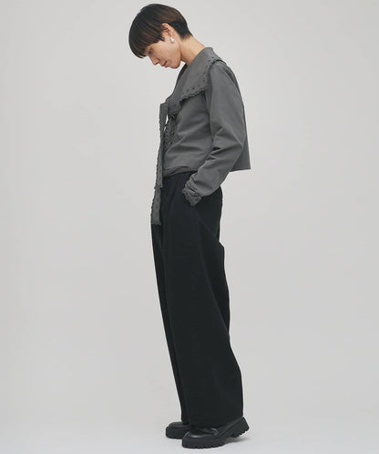 【GEMINI】波浪邊襯衫