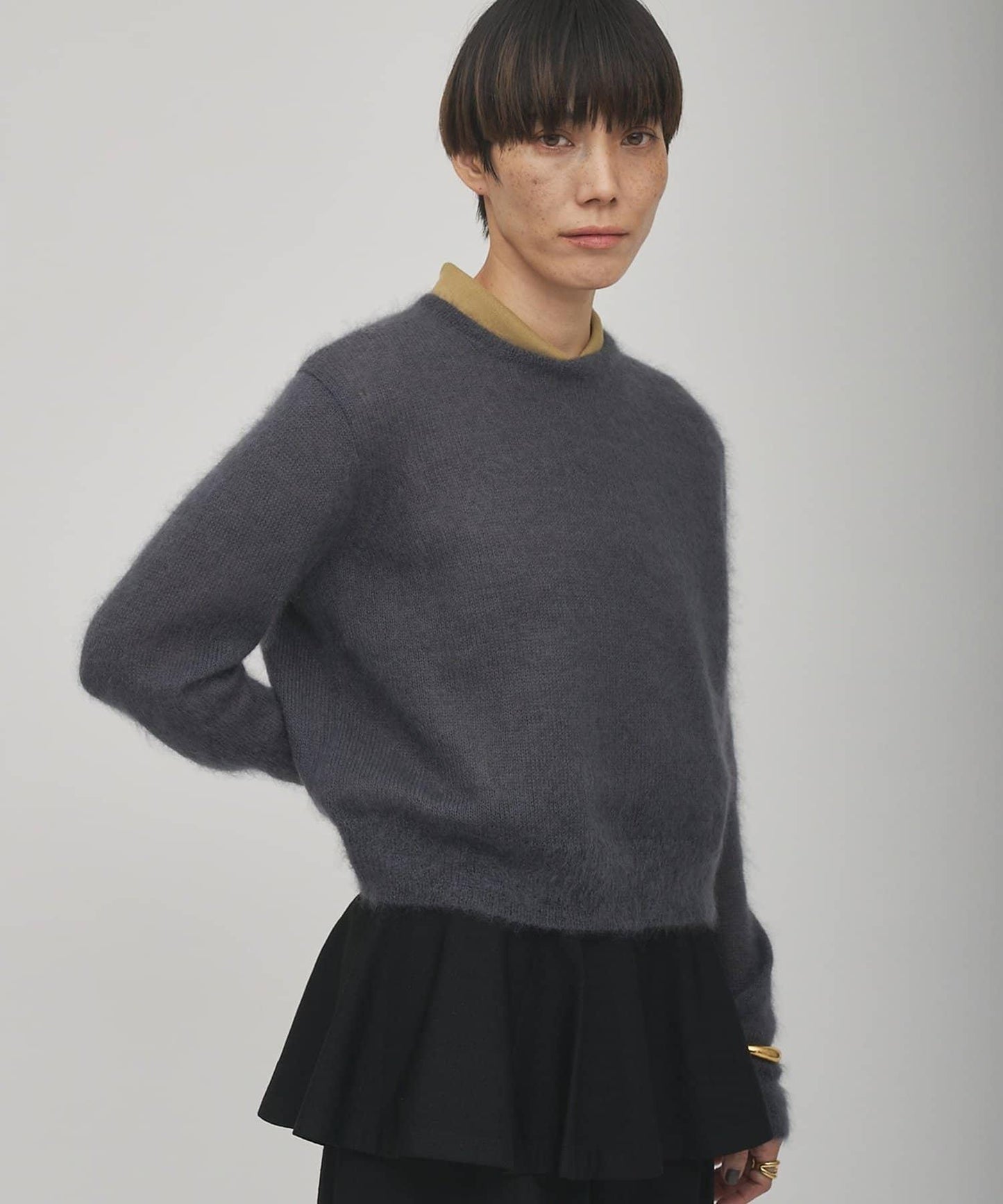 【GEMINI】馬海毛套頭毛衣