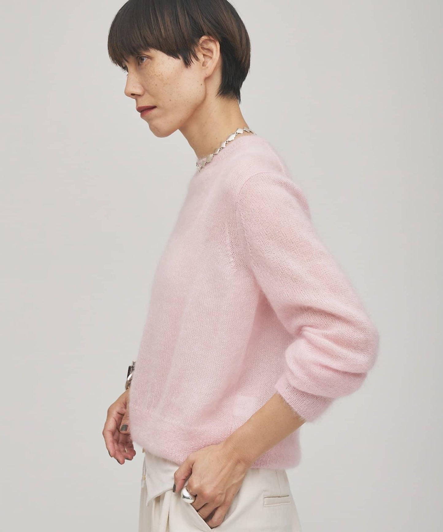 【GEMINI】馬海毛套頭毛衣