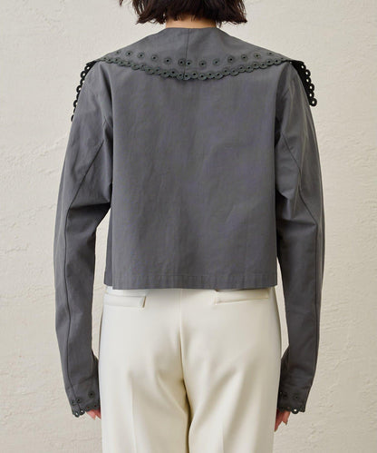 【GEMINI】波浪邊襯衫