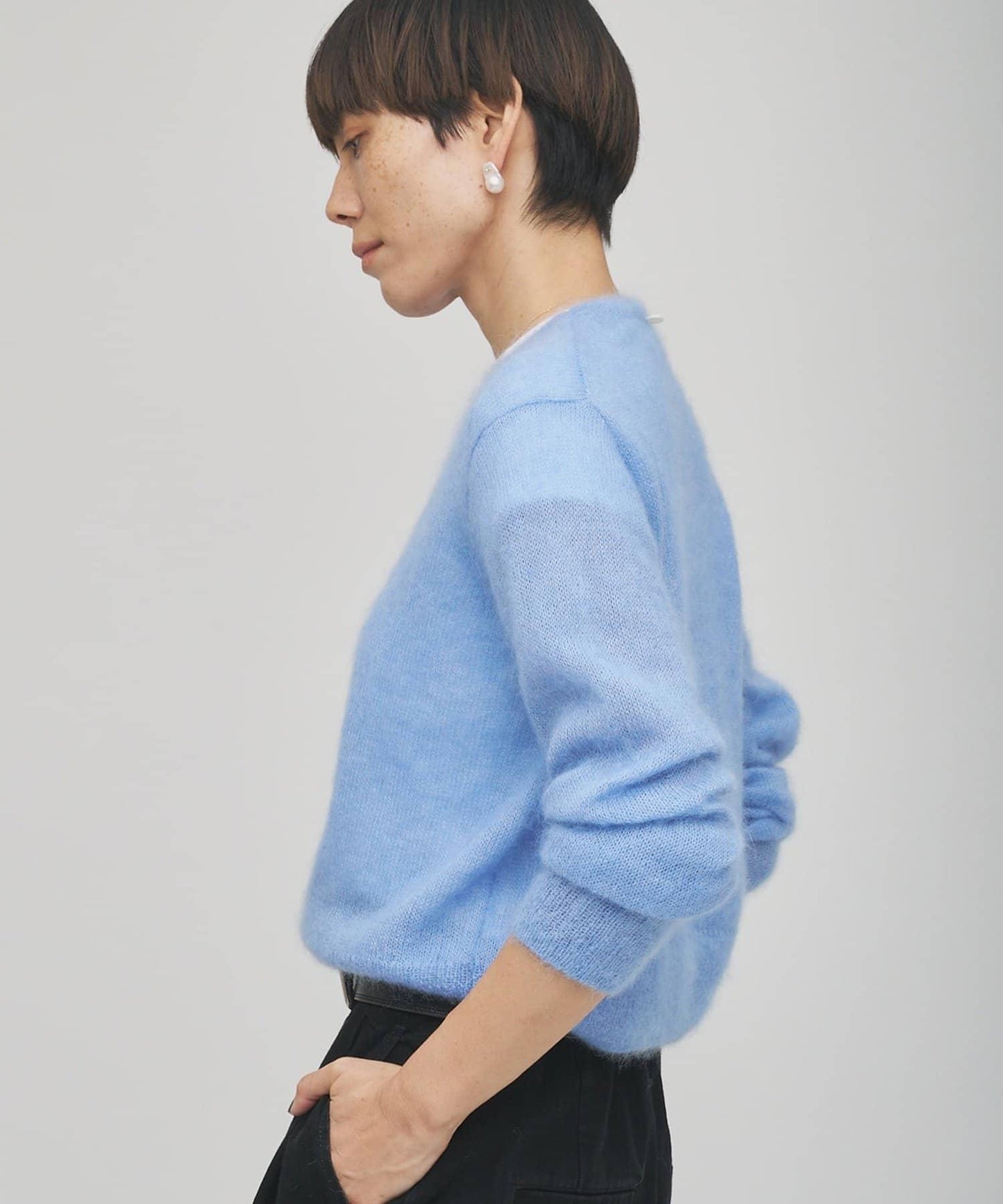 【GEMINI】馬海毛套頭毛衣