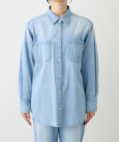 【RIMH】肩墊長款襯衫/預計1月下旬發貨