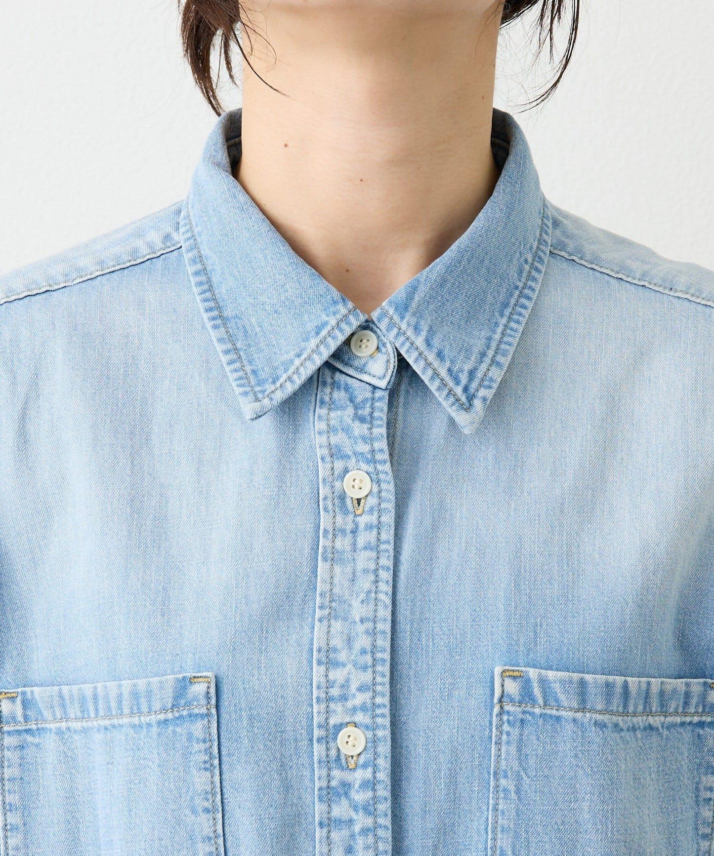 【RIMH】肩墊長款襯衫/預計1月下旬發貨