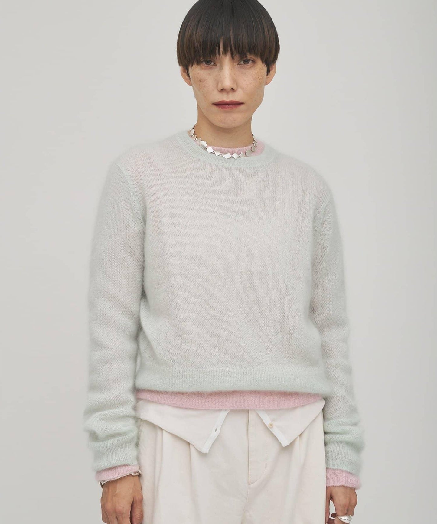 【GEMINI】馬海毛套頭毛衣