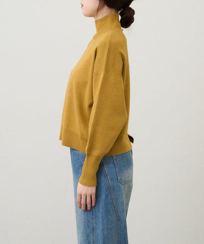 全針高領針織衫