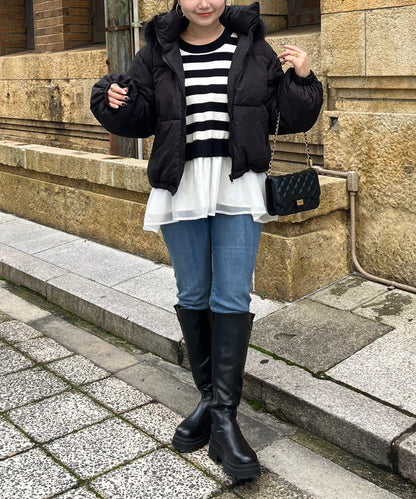 加厚仿毛皮中棉夾克