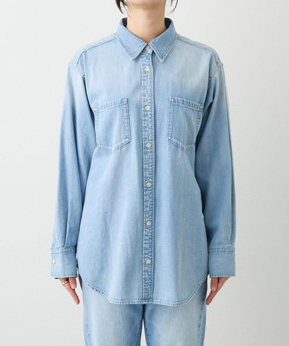 【RIMH】肩墊長款襯衫/預計1月下旬發貨