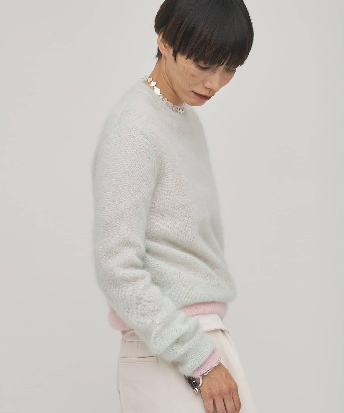 【GEMINI】馬海毛套頭毛衣