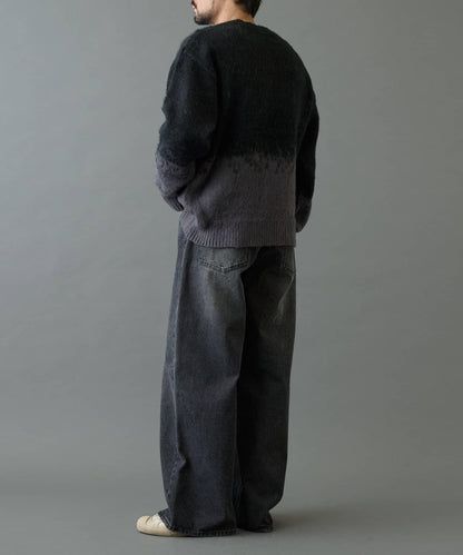 【復刻】仿馬海毛漸變針織衫