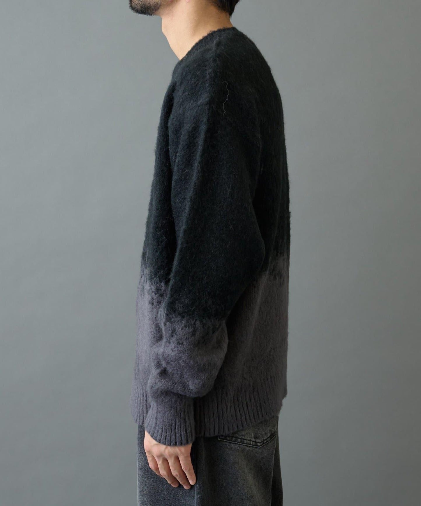 【復刻】仿馬海毛漸變針織衫