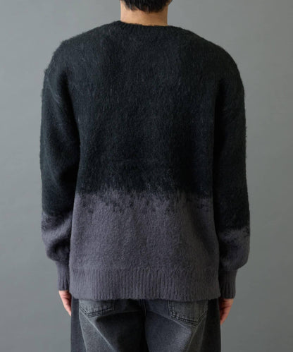 【復刻】仿馬海毛漸變針織衫