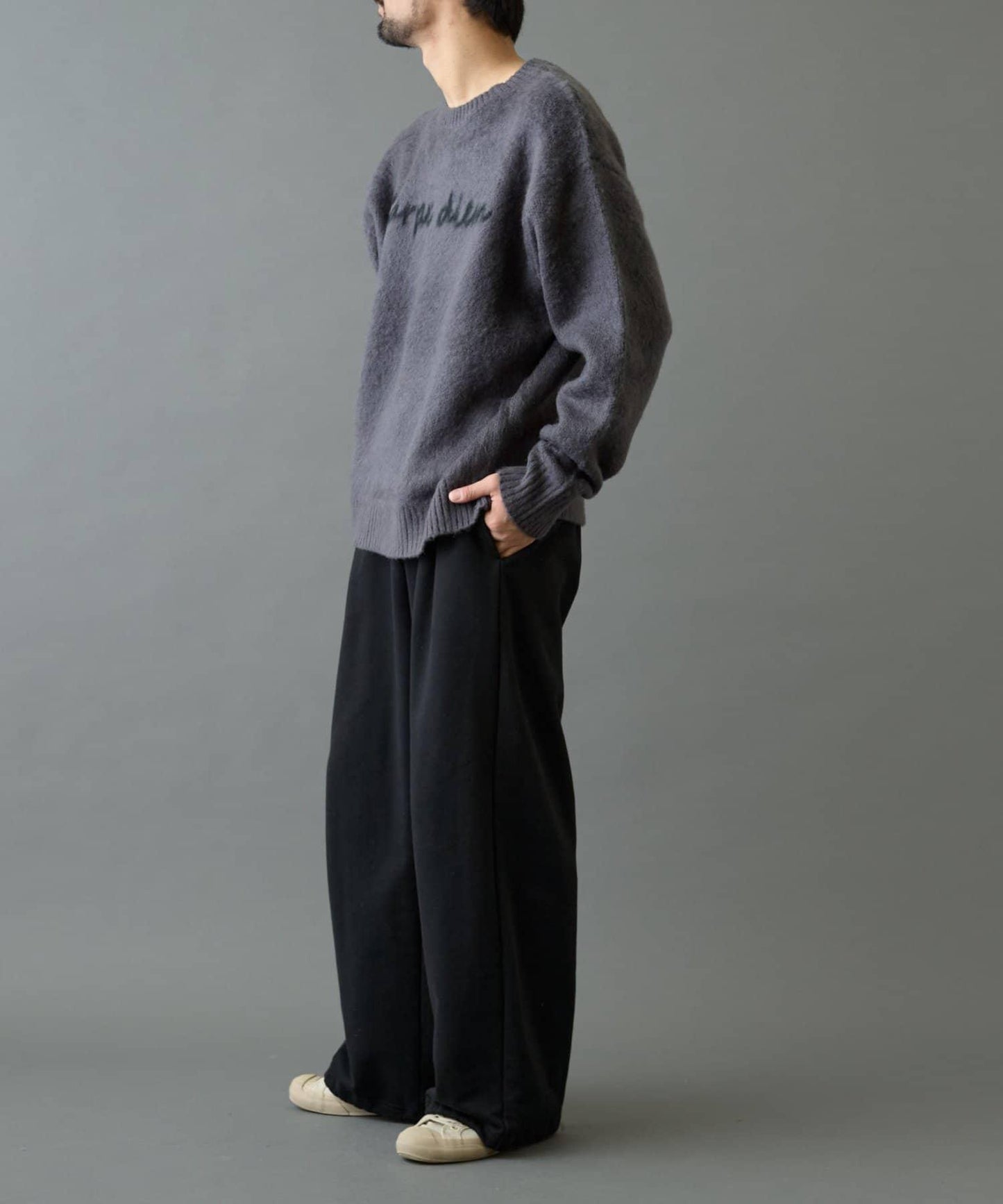 【復刻】仿馬海毛手寫風針織衫