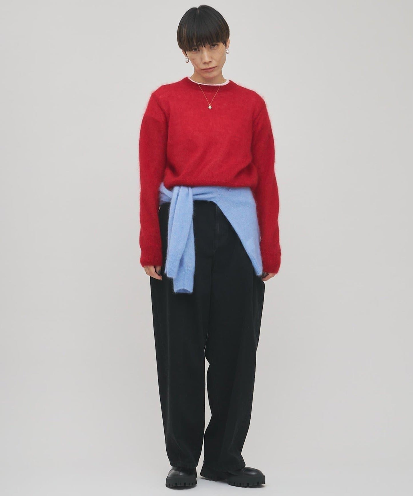 【GEMINI】馬海毛套頭毛衣