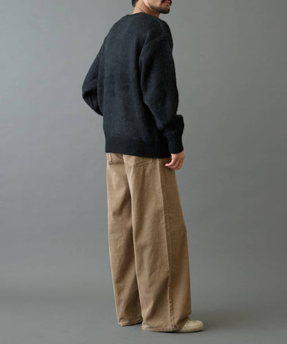 【復刻】仿馬海毛手寫風針織衫