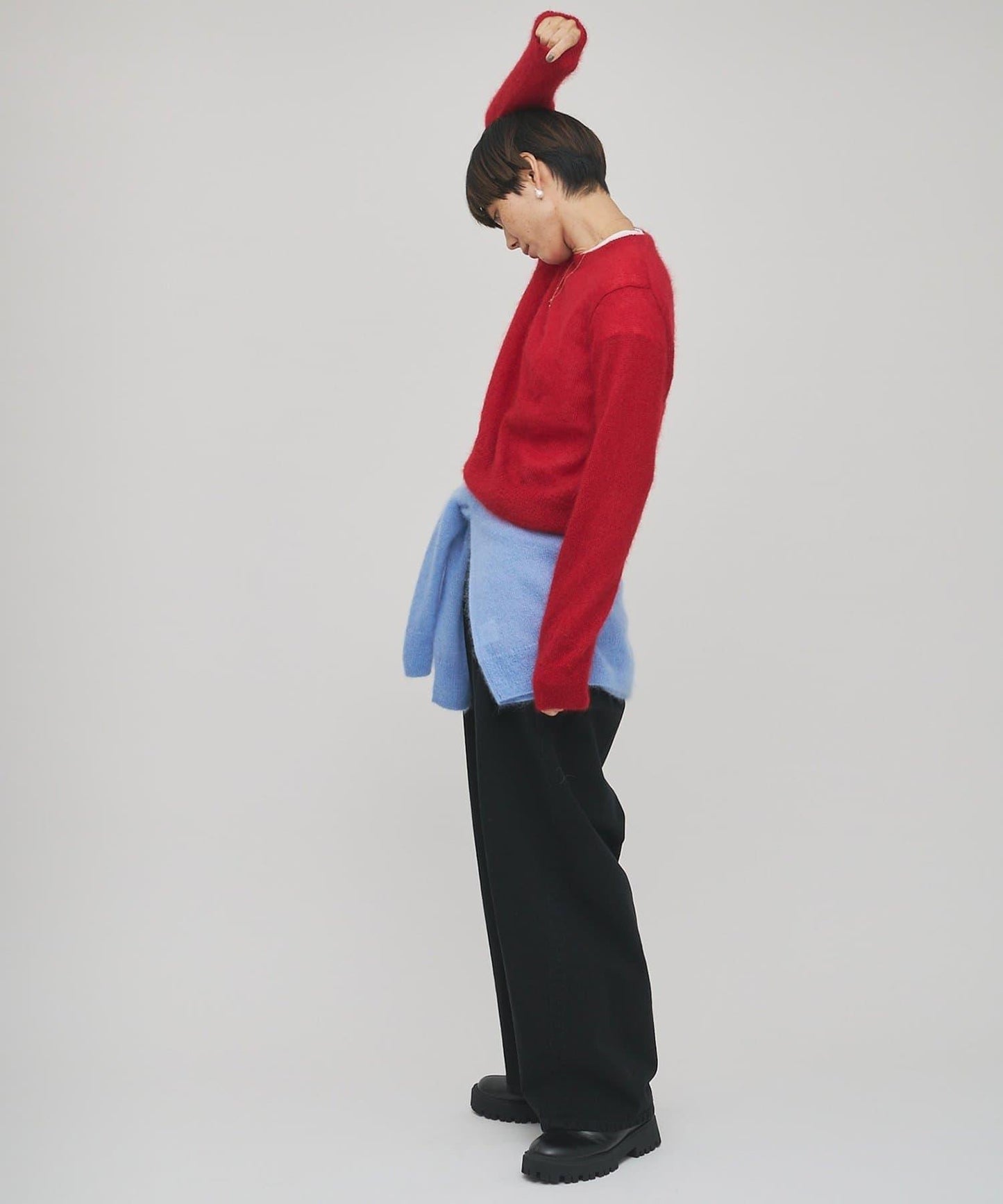 【GEMINI】馬海毛套頭毛衣