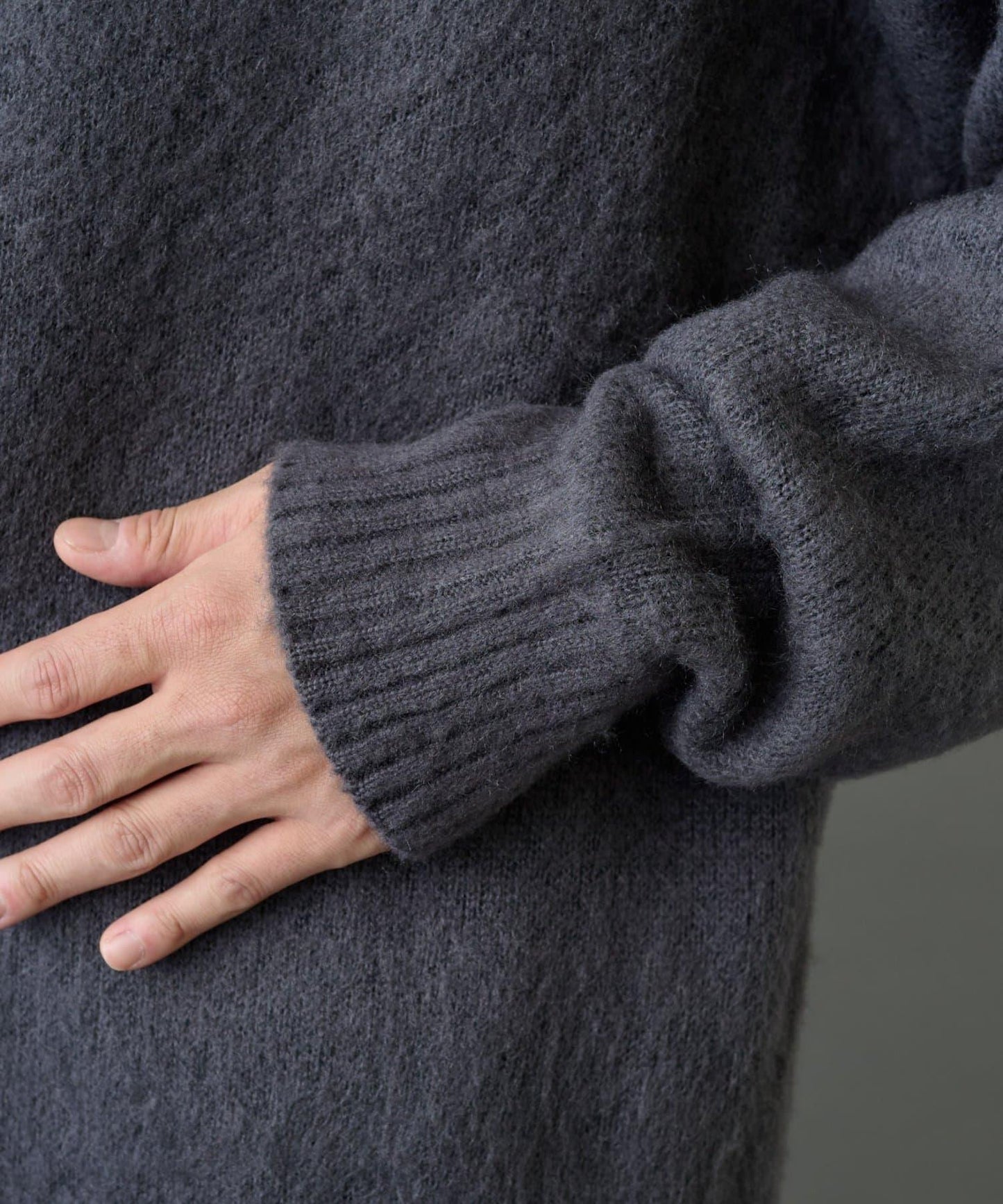 【復刻】仿馬海毛手寫風針織衫