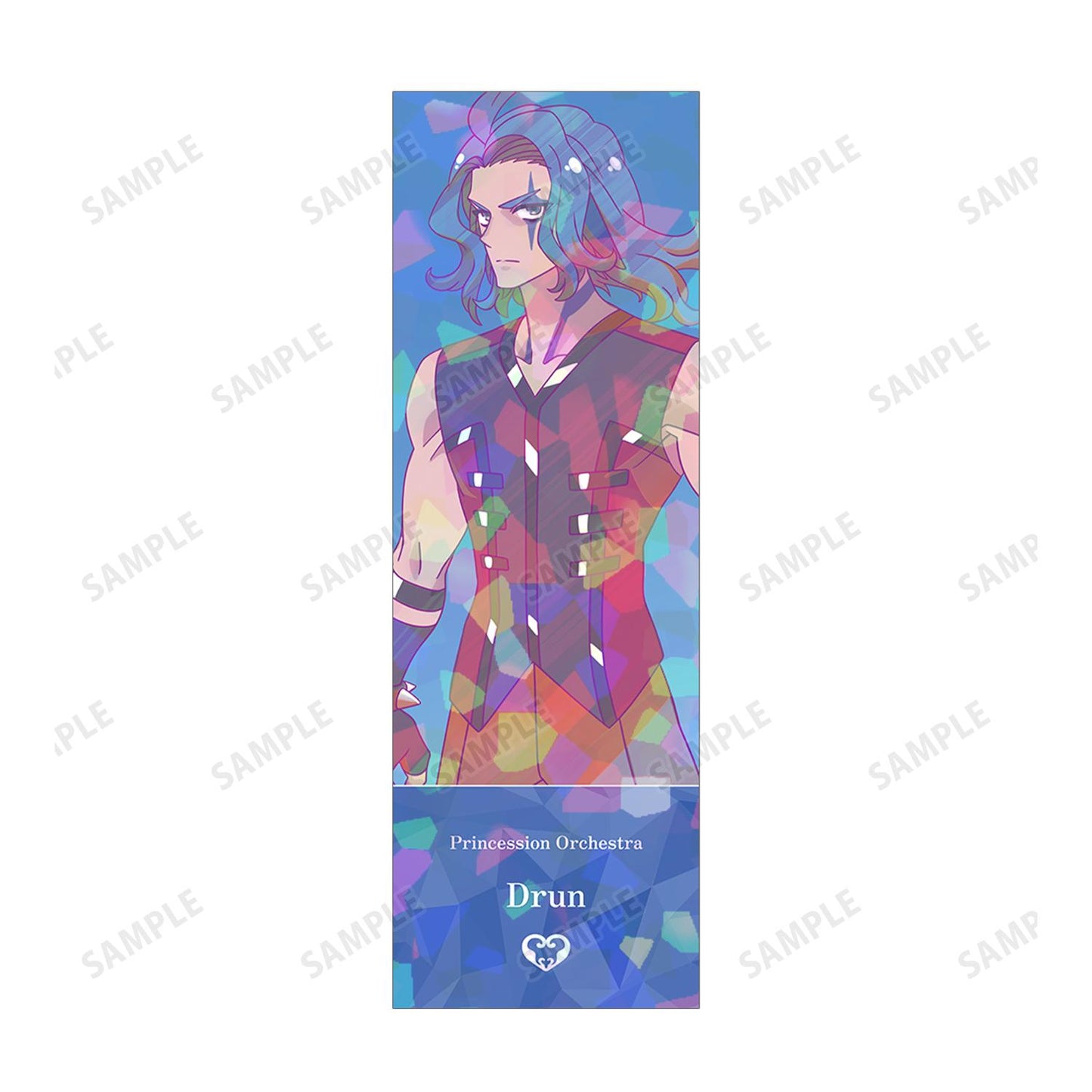 プリンセッション・オーケストラ_ドラン Ani-Art clear label ホログラムチケット風カード 公主交響樂團_多蘭 Ani-Art透明標籤全息票卡