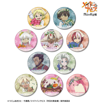 《來自深淵》烈日的黃金鄉_新繪 花店ver. 隨機徽章（整盒/全套BOX）【BOX/10包入】