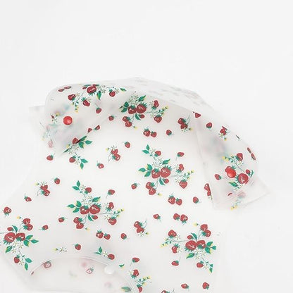 ☆餐用圍兜（野草莓）