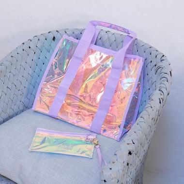 【SWIM】極光透明手提包