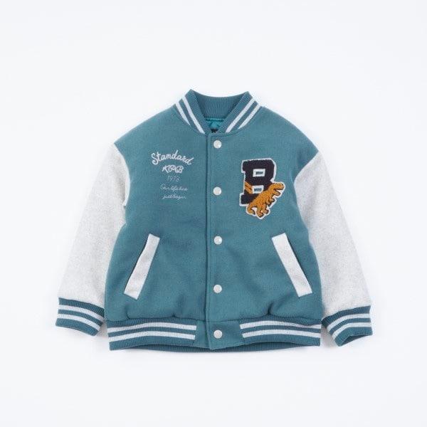 KPBOY 恐龍貼布棒球夾克（90~130）