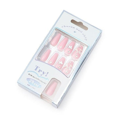 方形長款美甲貼