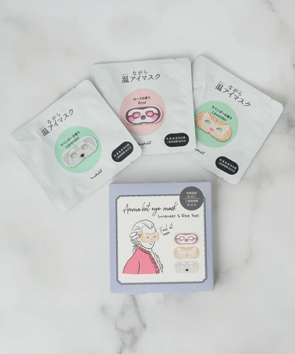 【禮品包裝配送】枕頭噴霧與蒸汽熱敷眼罩套裝