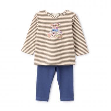 Q for Zoo泰迪熊長袖T恤套裝