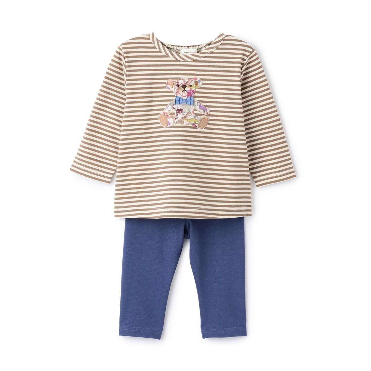 Q for Zoo泰迪熊長袖T恤套裝